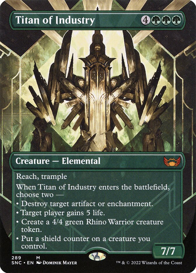 Titan of Industry | SNC (Alternate Art Borderless)