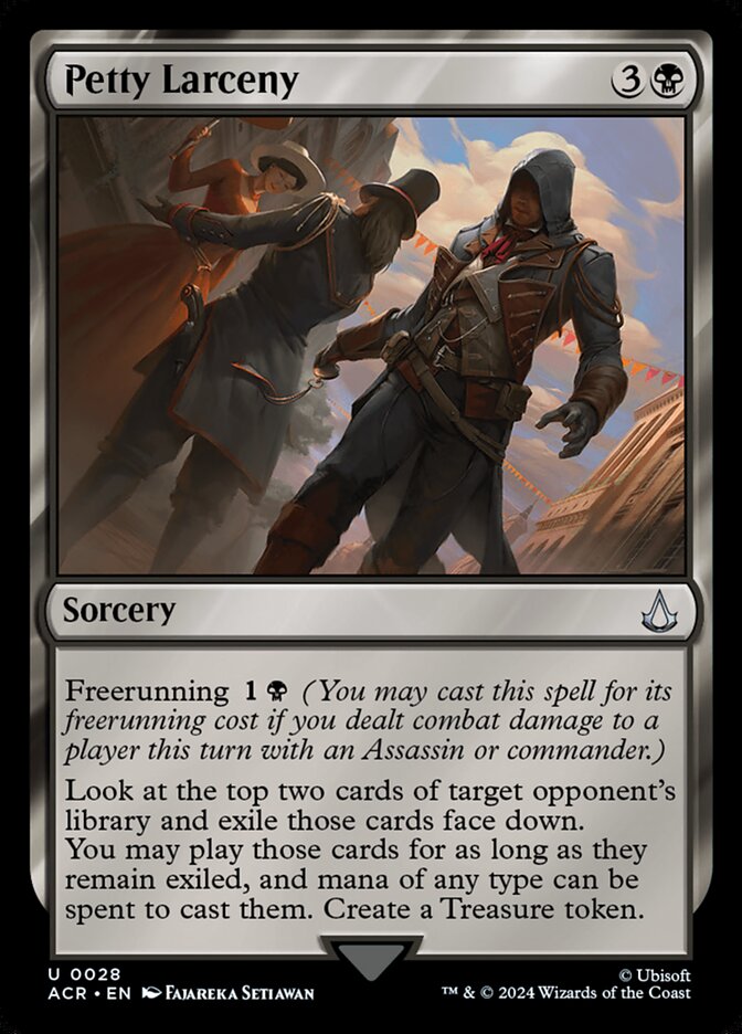 Card Scan of Petty Larceny | ACR
