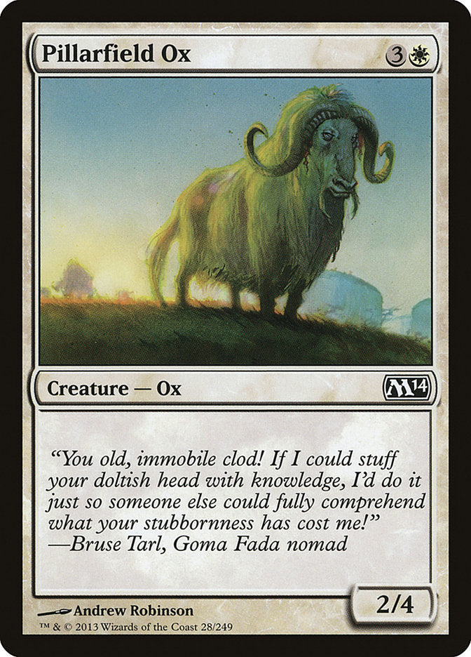 Pillarfield Ox | M14