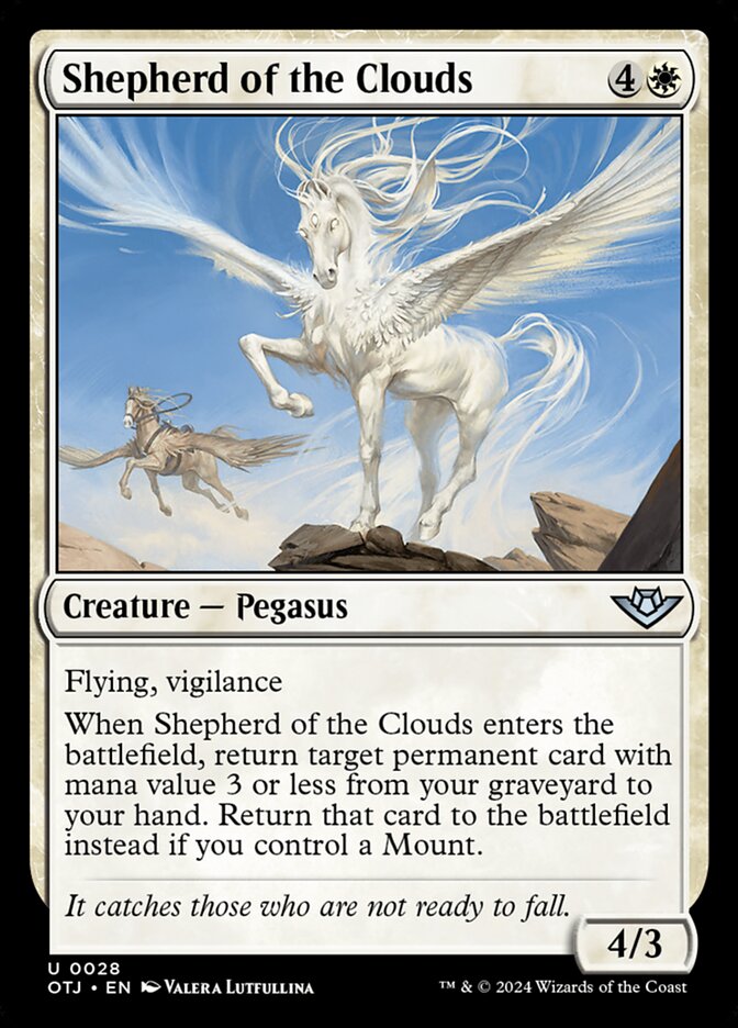 Card Scan of Shepherd of the Clouds | OTJ