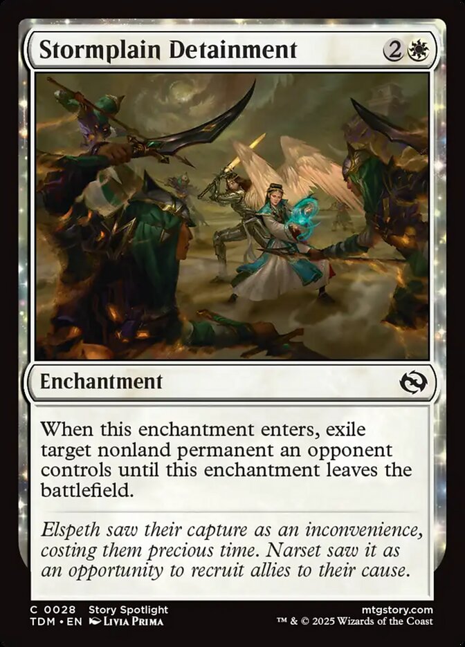 Card Scan of Stormplain Detainment | TDM