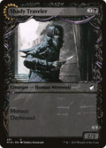 Card Scan of Shady Traveler // Stalking Predator | MID (Equinox Showcase)