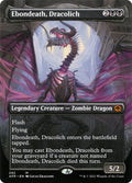 Ebondeath, Dracolich | Borderless | AFR (Foil)