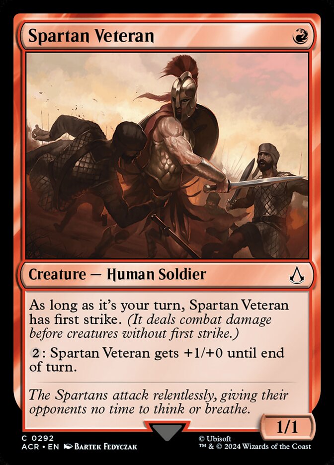 Card Scan of Spartan Veteran | ACR
