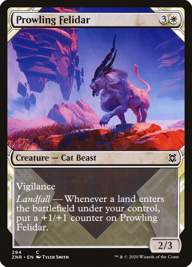 Prowling Felidar | ZNR (Showcase)