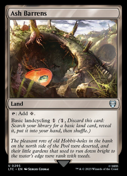 Card Scan of Ash Barrens | LTC