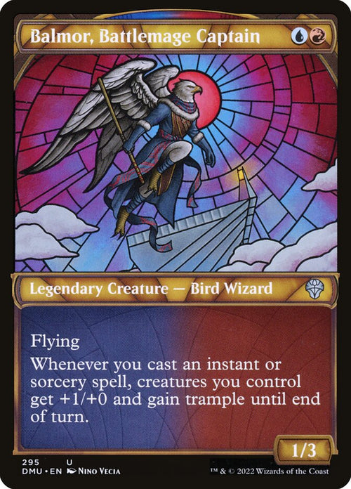 Card Scan of Balmor, Battlemage Captain | DMU (Showcase)