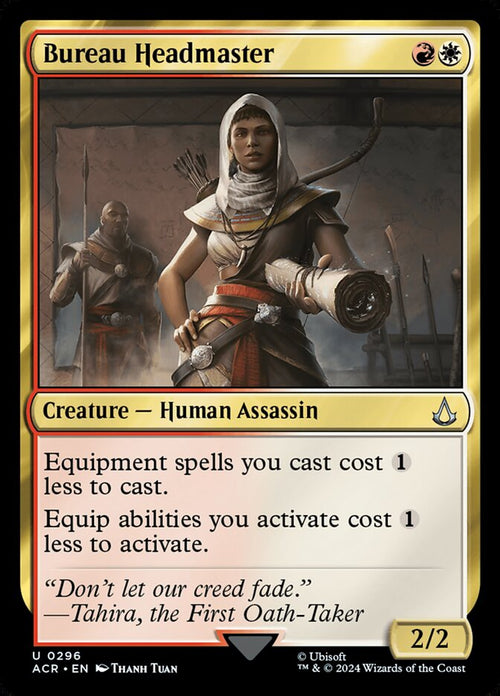 Card Scan of Bureau Headmaster | ACR