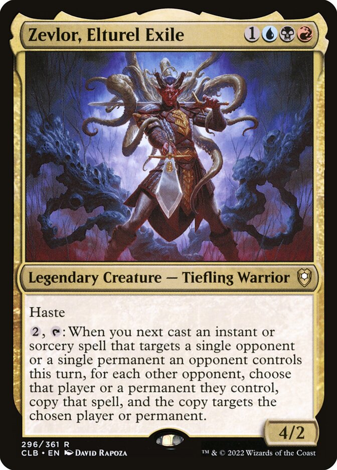 Card Scan of Zevlor, Elturel Exile | CLB