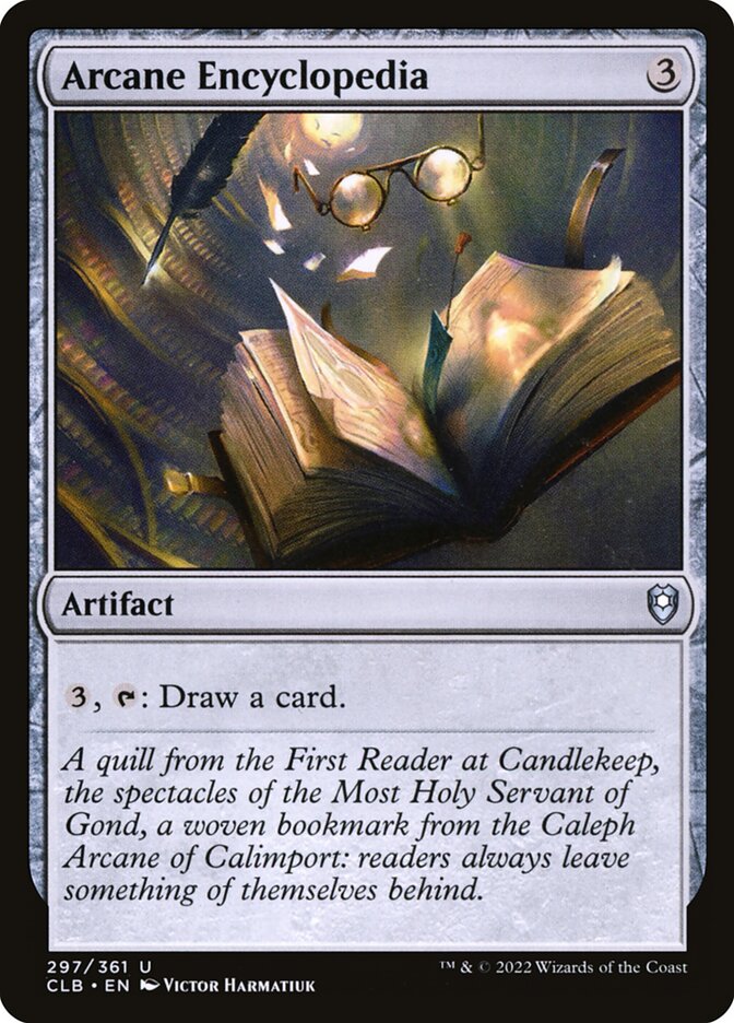 Card Scan of Arcane Encyclopedia | CLB