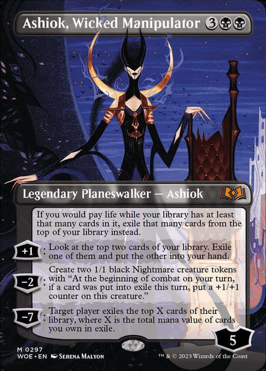 Ashiok, Wicked Manipulator | WOE (Borderless)
