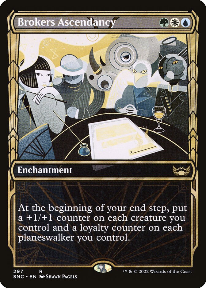 Brokers Ascendancy | Showcase | SNC (Foil) - Card Scan