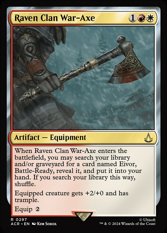Card Scan of Raven Clan War-Axe | ACR