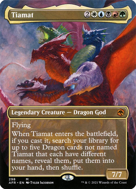 Tiamat | AFR (Alternate Art Borderless)