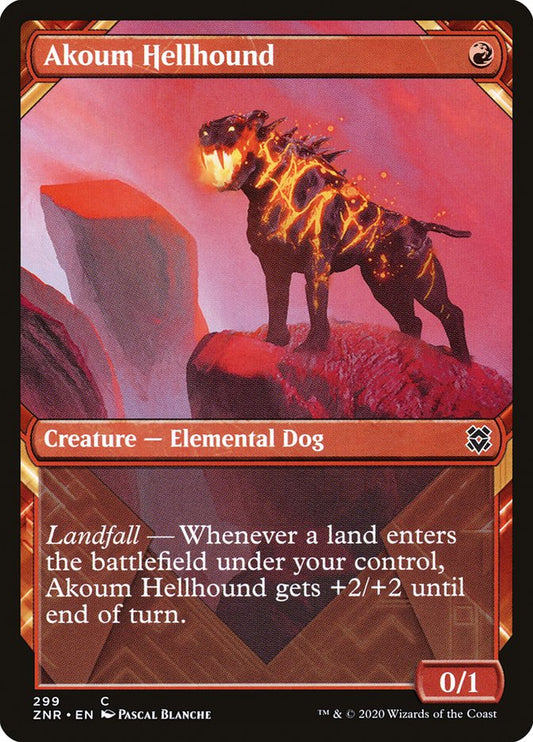 Akoum Hellhound | ZNR (Showcase)