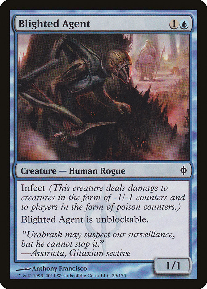 Card Scan of Blighted Agent | NPH