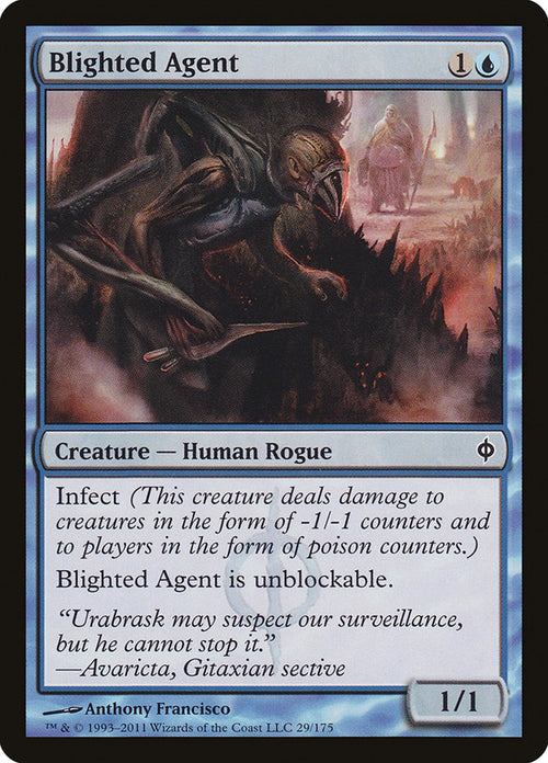 Card Scan of Blighted Agent | NPH