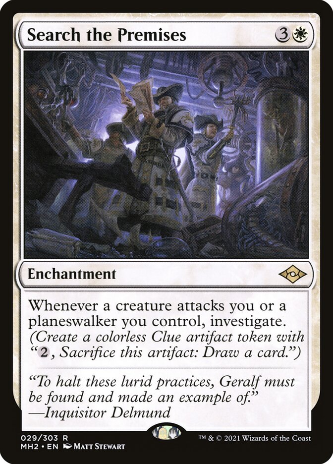 Card Scan of Search the Premises | MH2