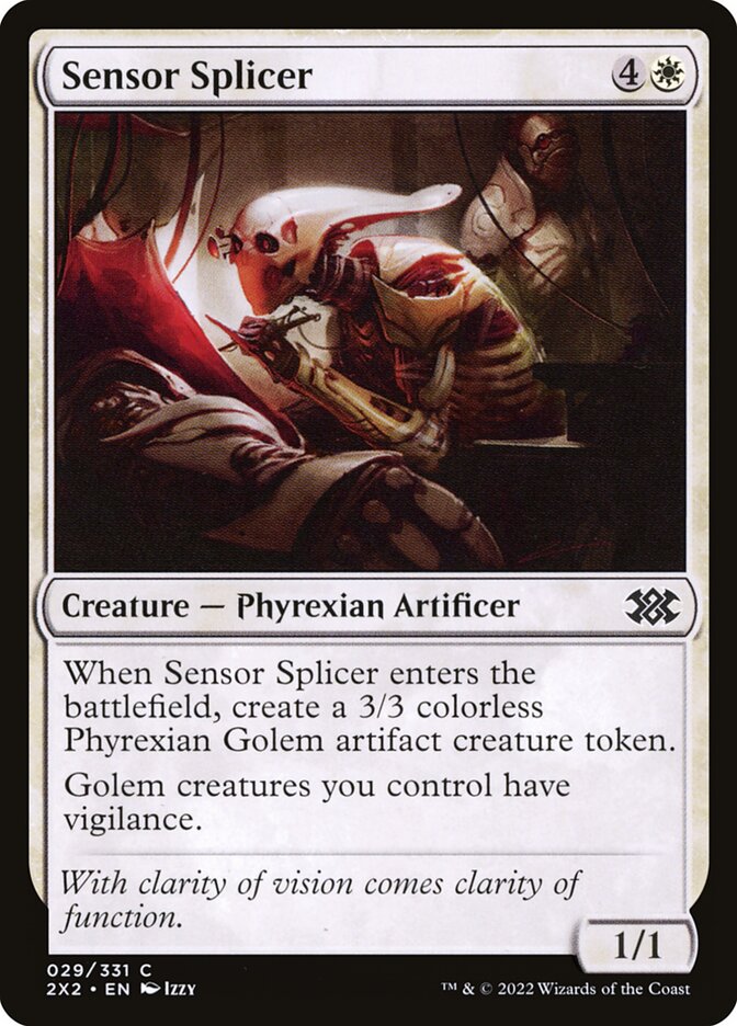 Card Scan of Sensor Splicer | 2X2
