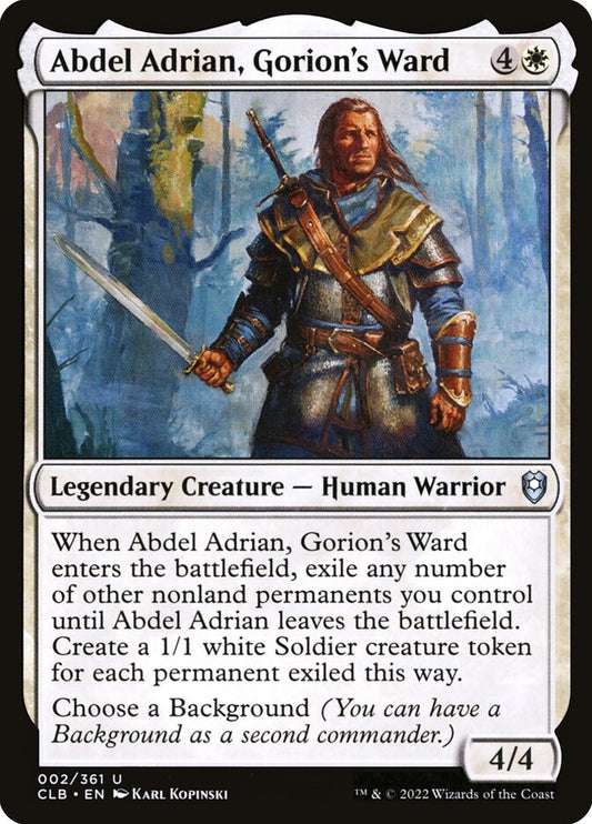 Abdel Adrian, Gorion's Ward | CLB