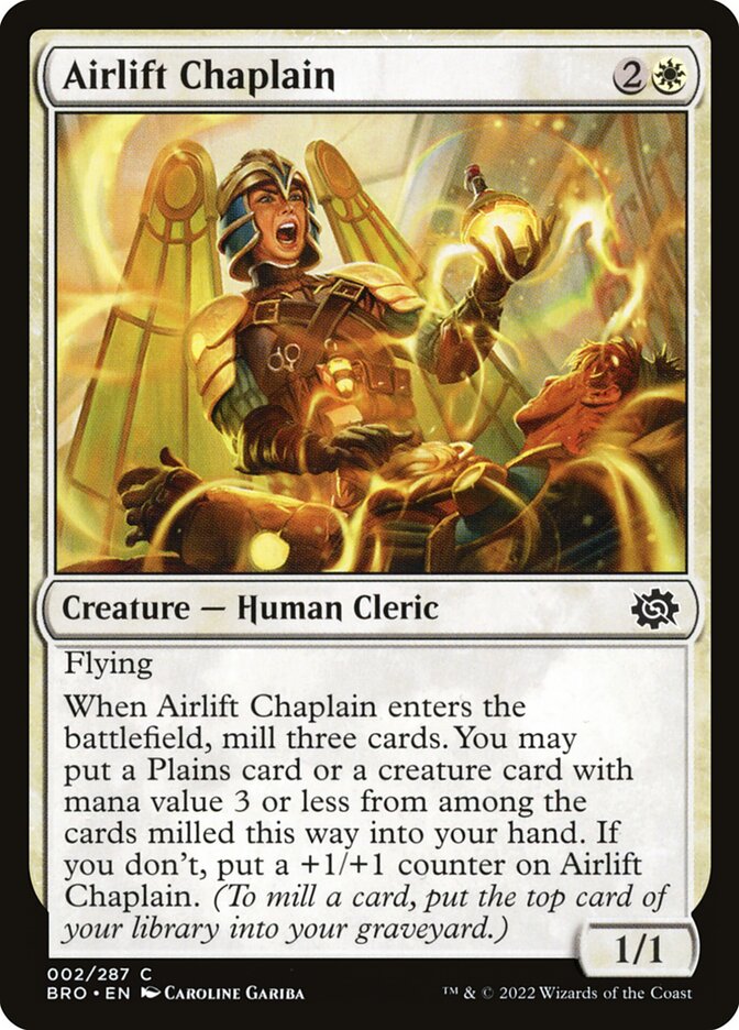 Card Scan of Airlift Chaplain | BRO