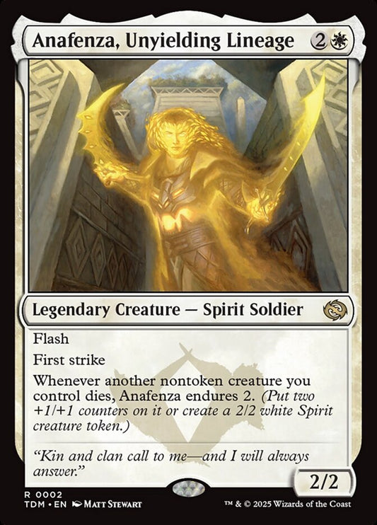 Anafenza, Unyielding Lineage | TDM