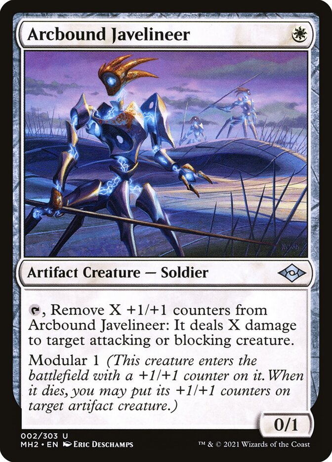 Card Scan of Arcbound Javelineer | MH2