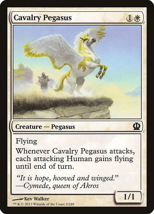 Card Scan of Cavalry Pegasus | THS