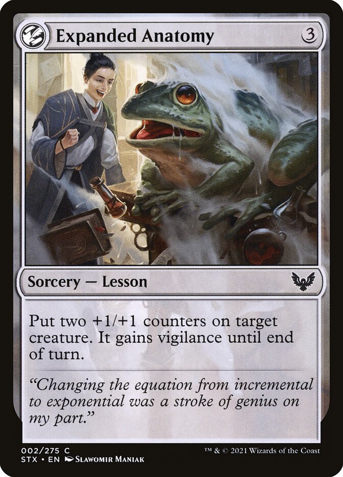 Card Scan of Expanded Anatomy | STX