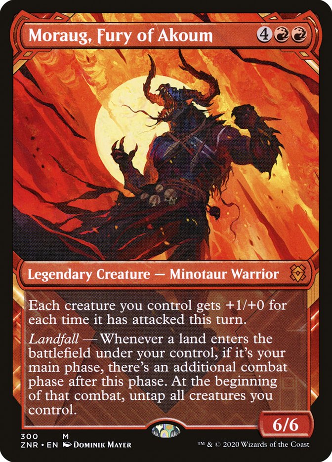 Moraug, Fury of Akoum | ZNR (Showcase)