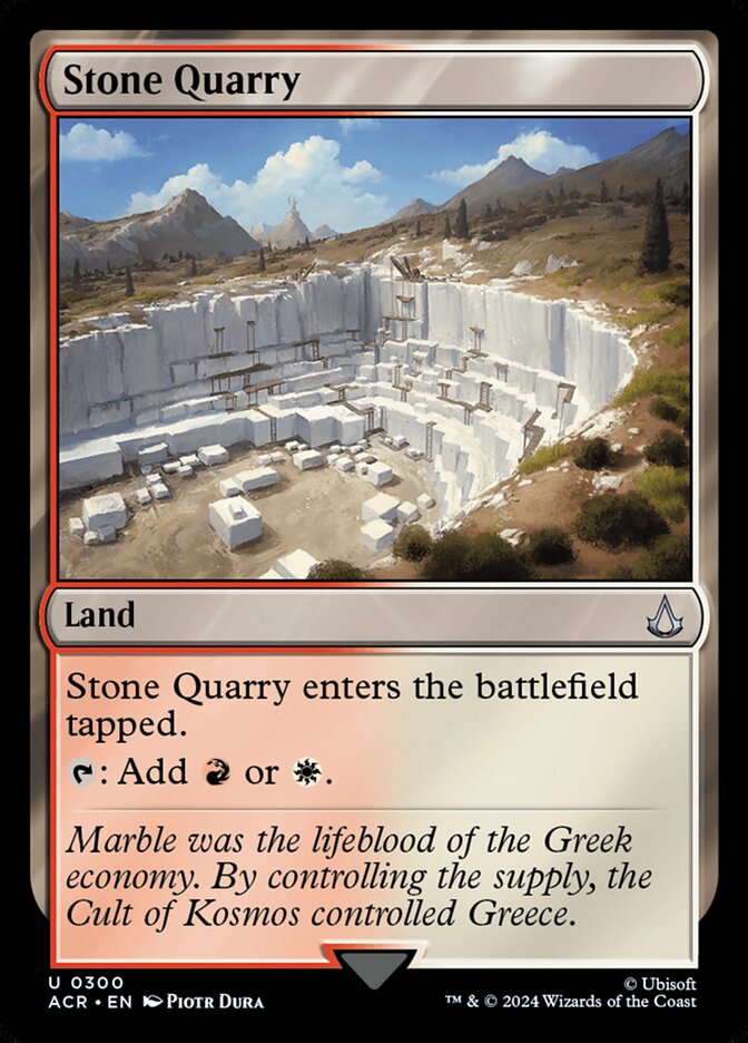 Card Scan of Stone Quarry | ACR