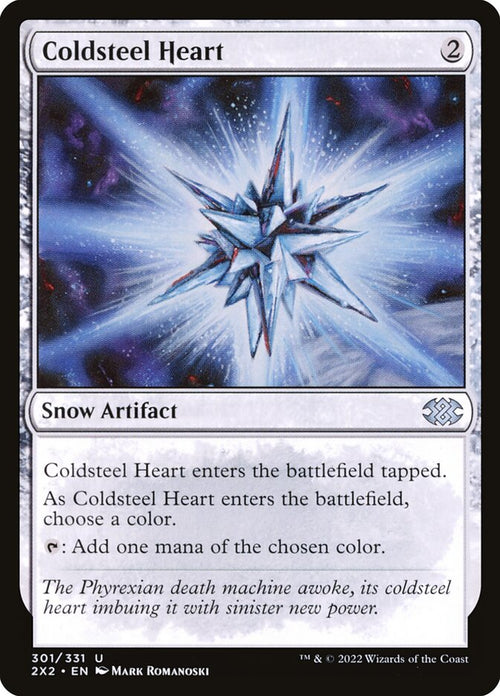 Card Scan of Coldsteel Heart | 2X2