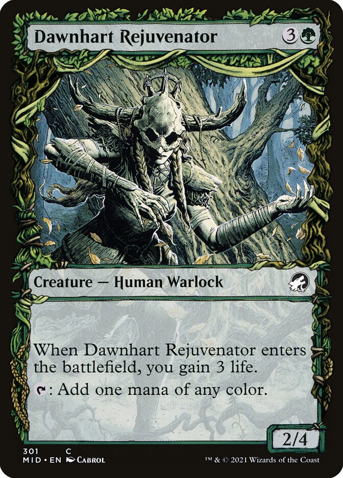 Card Scan of Dawnhart Rejuvenator | MID (Equinox Showcase)