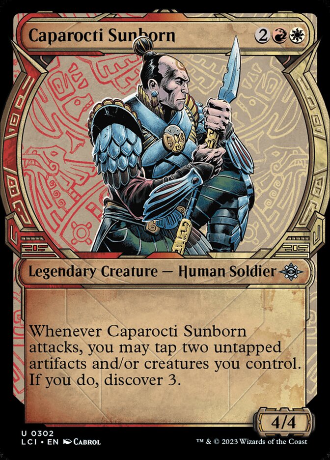 Card Scan of Caparocti Sunborn | LCI (Showcase)