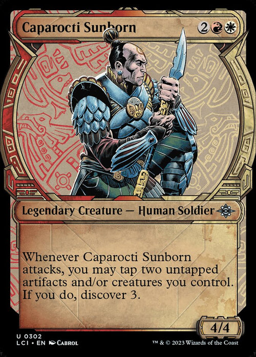 Card Scan of Caparocti Sunborn | LCI (Showcase)