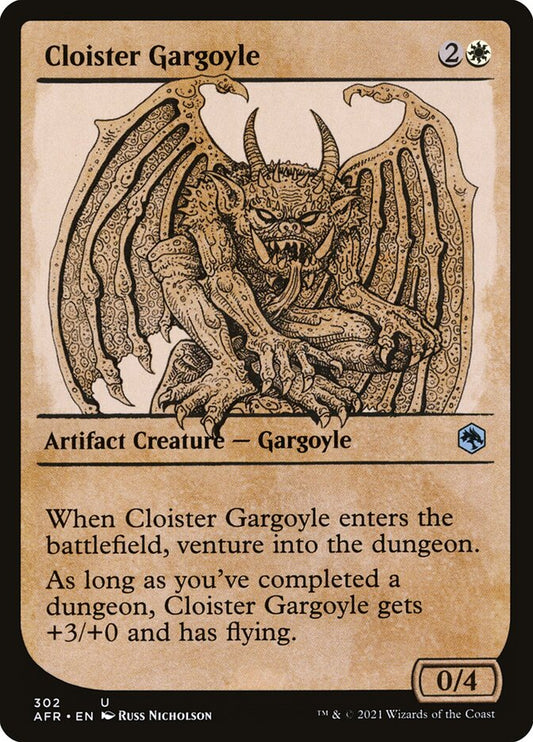 Cloister Gargoyle | AFR (Rulebook Art Showcase)