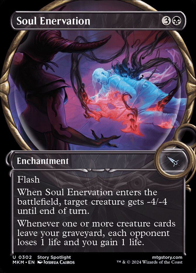 Card Scan of Soul Enervation | MKM (Magnified Showcase)