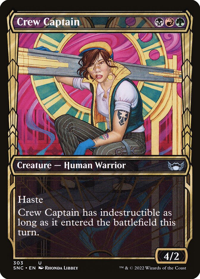 Card Scan of Crew Captain | SNC (Golden Age Showcase)