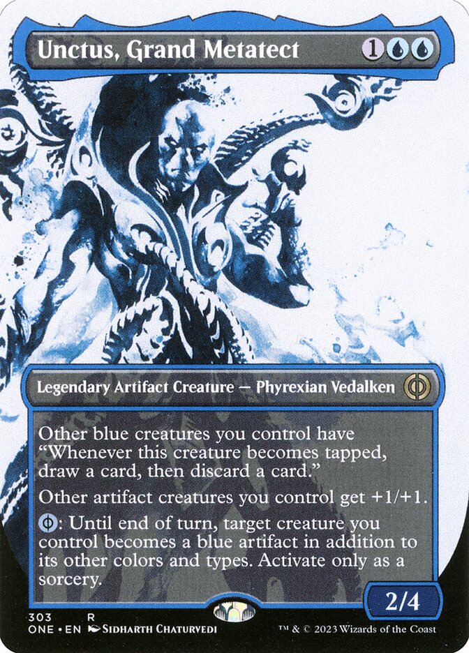 Card Scan of Unctus, Grand Metatect | ONE (Ichor Showcase)