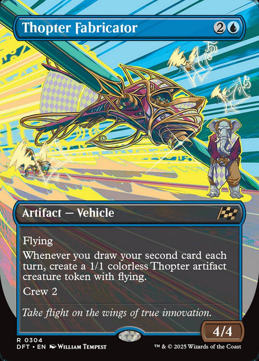 Thopter Fabricator | DFT (Revved Up)