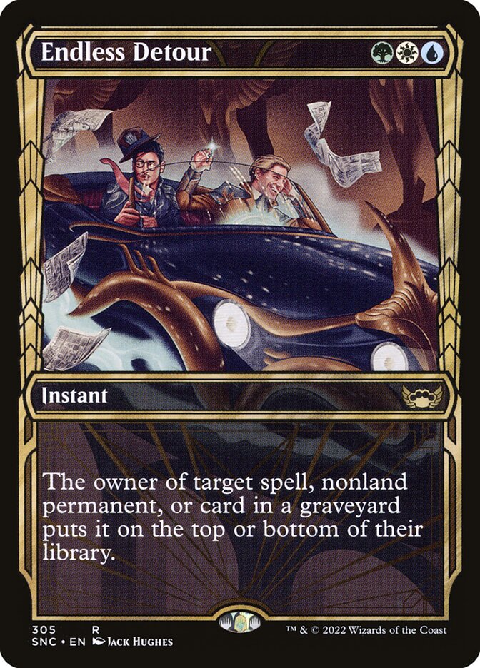 Card Scan of Endless Detour | SNC (Golden Age Showcase)
