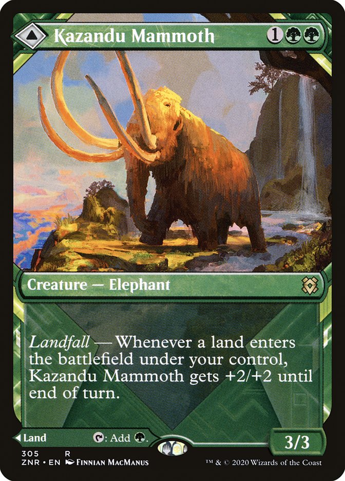 Kazandu Mammoth // Kazandu Valley | ZNR (Showcase)