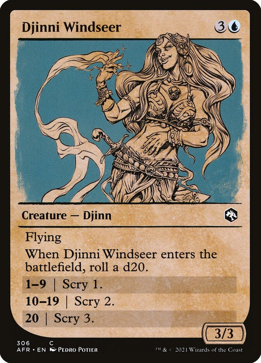Djinni Windseer | AFR (Rulebook Art Showcase)