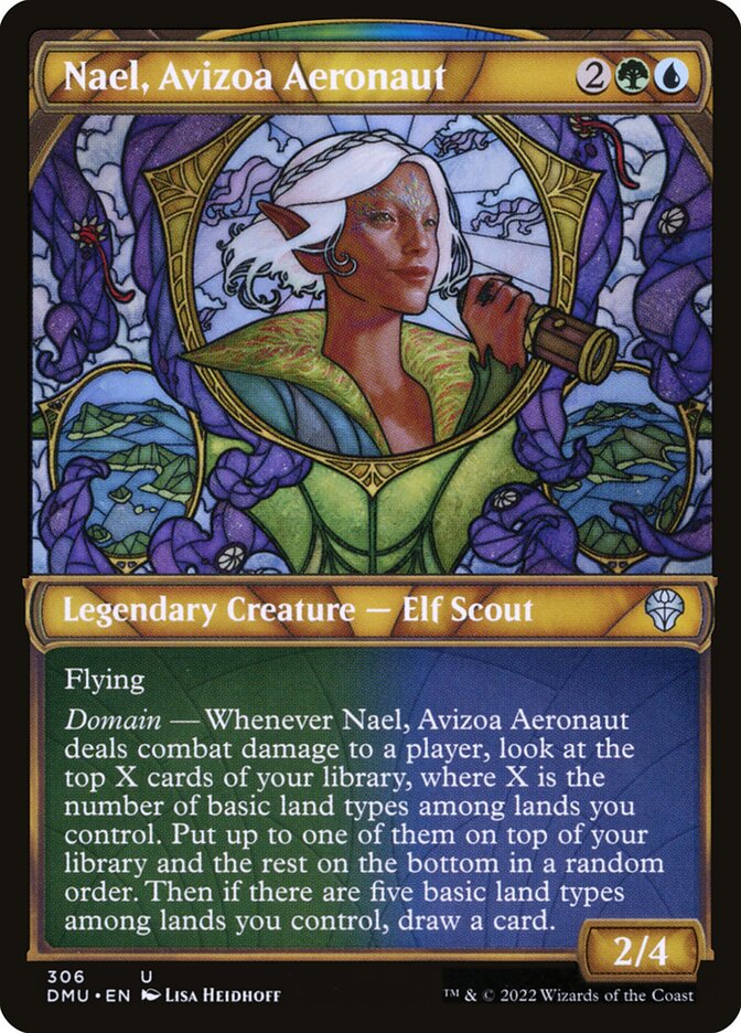 Card Scan of Nael, Avizoa Aeronaut | DMU (Showcase)