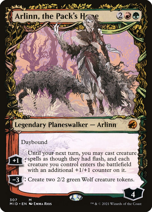 Arlinn, the Pack's Hope // Arlinn, the Moon's Fury | MID (Equinox Showcase)