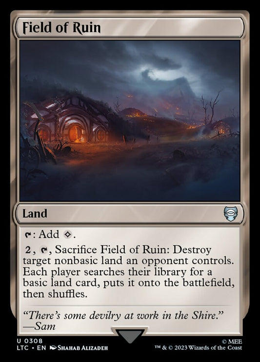 Card Scan of Field of Ruin | LTC