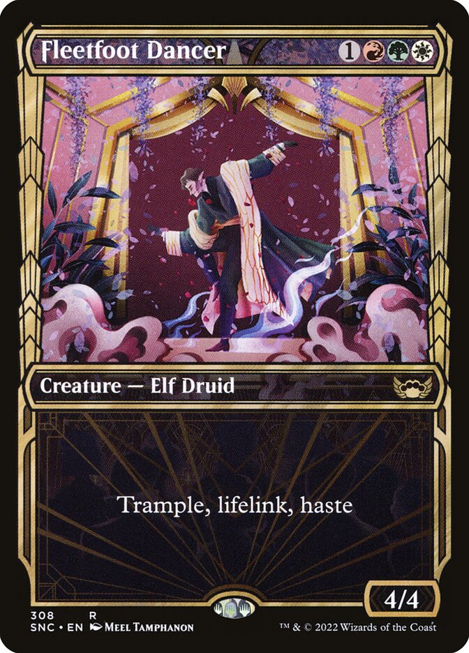 Card Scan of Fleetfoot Dancer | SNC (Golden Age Showcase)