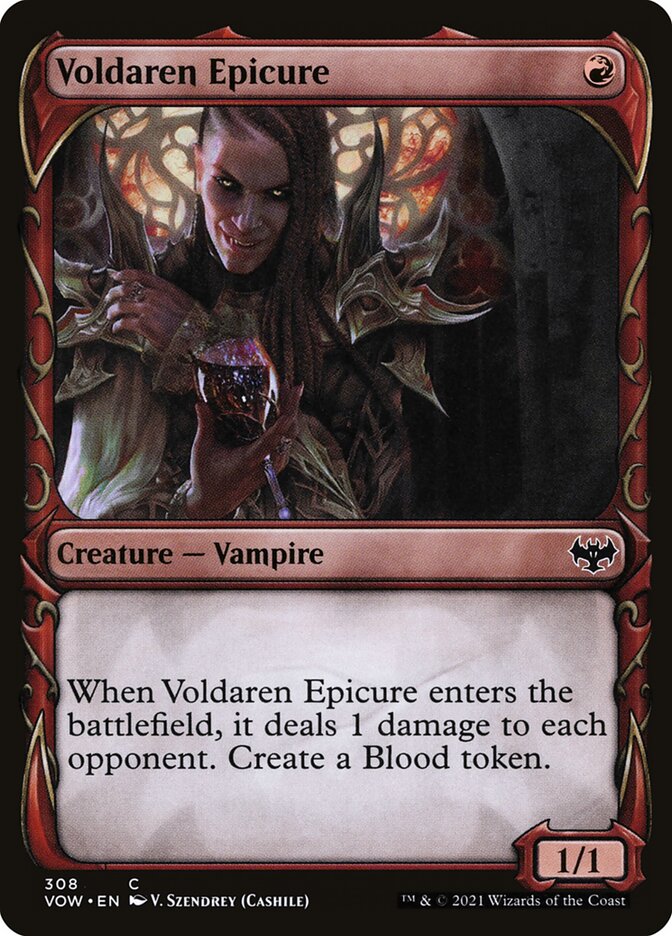 Card Scan of Voldaren Epicure | VOW (Showcase)