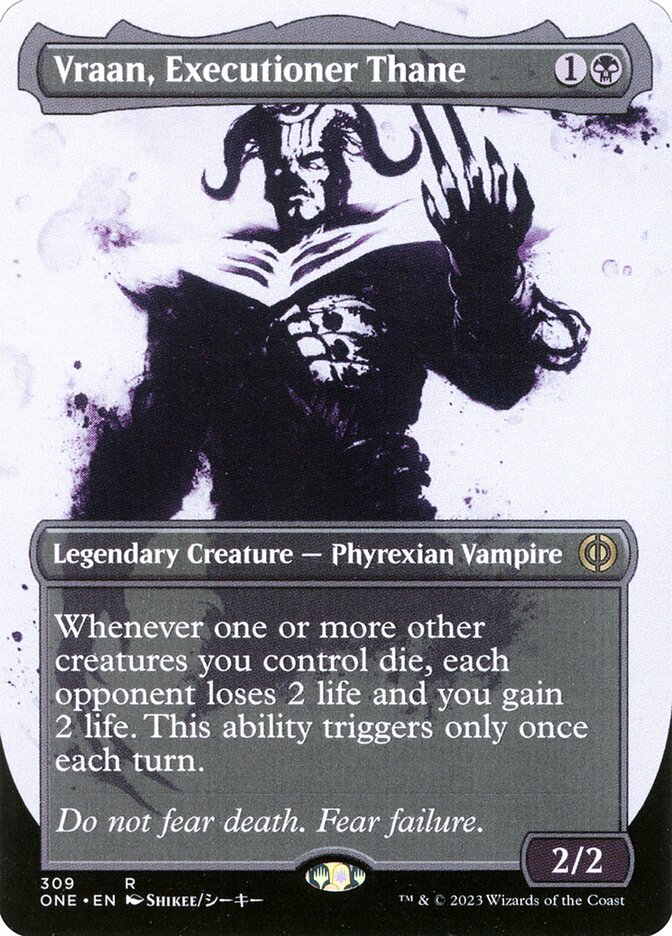 Card Scan of Vraan, Executioner Thane | ONE (Ichor Showcase)