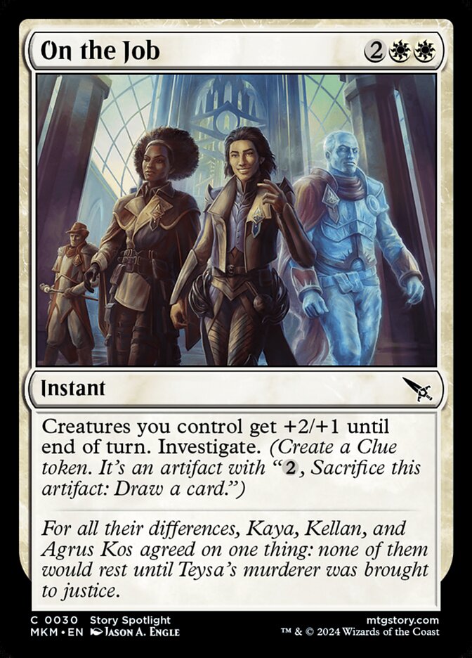Card Scan of On the Job | MKM